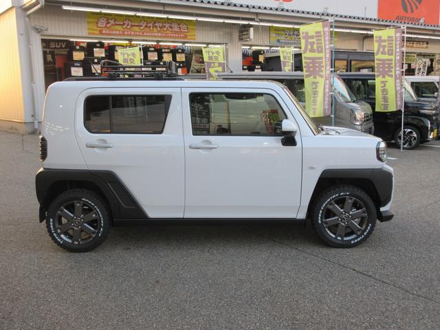 タフト Ｇターボ　届出済み未使用車　ラギットパッケージ（4枚目）