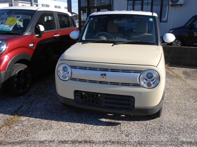 アルトラパン 全方位モニター付メモリーナビゲーション装着　ナビフルセグテレビ　ＣＤ　ＵＳＢソケット　ＥＴＣ　ブレーキサポート　Ｂｌｕｅｔｏｏｔｈ　全方位モニター　オートエアコン　オートＨＩＤヘッドライト　運転席シートヒーター　スマートキー　プッシュスタート（2枚目）