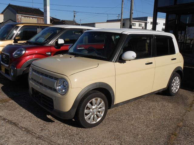 アルトラパン 全方位モニター付メモリーナビゲーション装着　ナビフルセグテレビ　ＣＤ　ＵＳＢソケット　ＥＴＣ　ブレーキサポート　Ｂｌｕｅｔｏｏｔｈ　全方位モニター　オートエアコン　オートＨＩＤヘッドライト　運転席シートヒーター　スマートキー　プッシュスタート（8枚目）