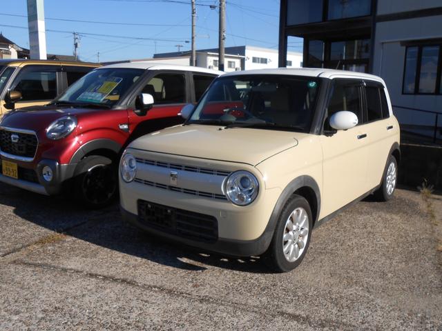 アルトラパン 全方位モニター付メモリーナビゲーション装着　ナビフルセグテレビ　ＣＤ　ＵＳＢソケット　ＥＴＣ　ブレーキサポート　Ｂｌｕｅｔｏｏｔｈ　全方位モニター　オートエアコン　オートＨＩＤヘッドライト　運転席シートヒーター　スマートキー　プッシュスタート（9枚目）