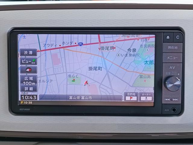 Gメイクアップ SAII 純正メモリーナビ フルセグ ブルートゥース バックカメラ ステアリモコン 両側パワースライドドア エンジンスターター スマートキー プッシュスタート オートLEDライト LEDフォグ リアシート下収納(33枚目)