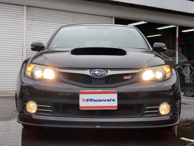 インプレッサ ＷＲＸ　ＳＴｉ☆６速ＭＴ☆ＳＴＩリップ☆フルセグナビ☆ＥＴＣ　１オーナー☆６ＭＴ☆ＳＴＩリップ☆マフラーガーニッシュ☆ＳＴＩ電動ハーフレザーシート☆ＳＩドライブ☆Ｃ．ＤＩＦＦ☆フルセグナビ☆バックカメラ☆ＥＴＣ☆前後ドラレコ☆キセノン☆フォグランプ☆スマートキー（5枚目）