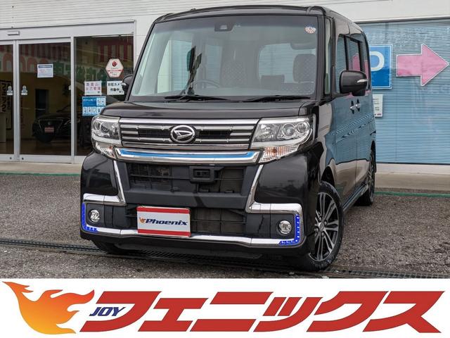 タント カスタムＲＳ　トップエディションＳＡＩＩ☆８型フルセグナビ☆　スマートアシスト☆メモリーナビ☆フルセグ☆フリップダウンモニター☆ブルートゥース☆バックカメラ☆両側パワースライドドア☆オートＬＥＤライト☆ＬＥＤフォグ☆ハーフレザーシート☆ＥＴＣ☆ミッキーマウス仕様（3枚目）