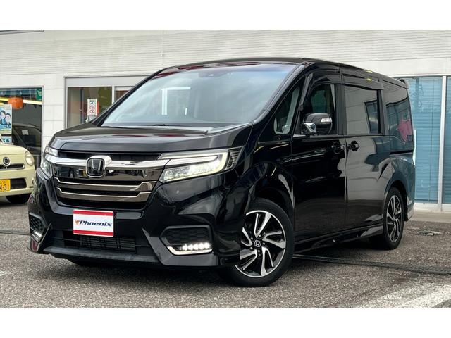 ステップワゴンスパーダ スパーダクールスピリットホンダセンシング後期ナビ後席モニター　後期最終型　ホンダセンシング　アダプティブクルコン　両側パワースライドドア　パドルシフト　純正１０インチナビ　フルセグ　後席フリップダウンモニター　バックカメラ　ビルトインＥＴＣ　半革シート　試乗ＯＫ（3枚目）