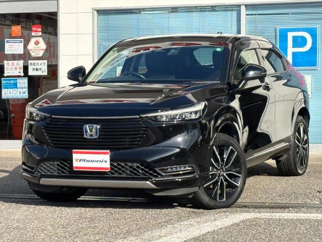 ヴェゼル ｅ：ＨＥＶ　Ｚホンダセンシング☆ＣＭＢＳ☆ＬＫＡ☆９型ナビ　ホンダセンシング☆ＣＭＢＳ☆ＬＫＡ☆アダプティブクルコン☆ＢＳＭ☆９型ナビ☆バックカメラ☆ブルートゥース☆シートヒーター☆ＥＴＣ☆前後ドラレコ☆ハーフレザー☆パワーリアゲート☆コーナーソナー☆試乗ＯＫ（3枚目）
