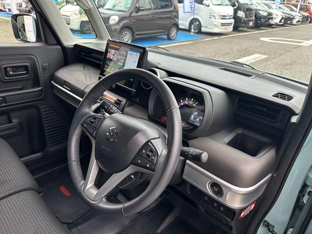 スペーシアギア ハイブリッドＸＺターボ４ＷＤ後期ツートンカラースマホ連携　４ＷＤ　ターボ　両側パワースライドドア　デュアルカメラブレーキサポート　アダプティブクルーズコントロール　純正９インチナビ　フルセグ　Ｂｌｕｅｔｏｏｔｈ　全方位カメラ　ビルトインＥＴＣ　試乗ＯＫ（35枚目）