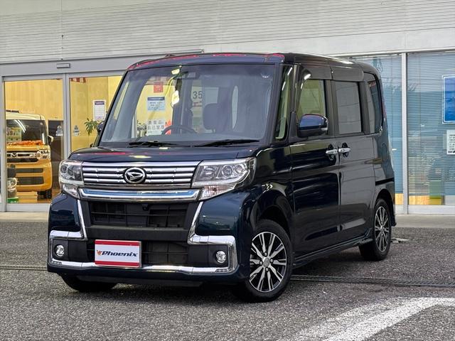 タント カスタムXトップED VS SA3☆8型ナビTV☆試乗OK☆ スマートアシスト レーンキープ 両側パワスラ ハーフレザーシート シートヒーター 純正8インチメモリーナビ フルセグ Bluetooth 全方位カメラ スマートキー オートLEDライト 試乗OK(4枚目)