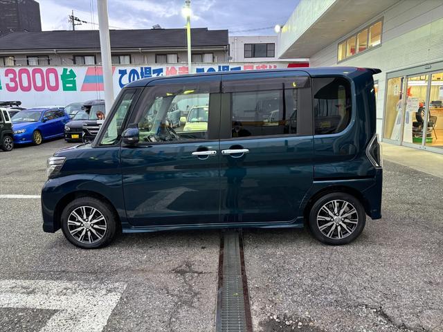 タント カスタムXトップED VS SA3☆8型ナビTV☆試乗OK☆ スマートアシスト レーンキープ 両側パワスラ ハーフレザーシート シートヒーター 純正8インチメモリーナビ フルセグ Bluetooth 全方位カメラ スマートキー オートLEDライト 試乗OK(6枚目)