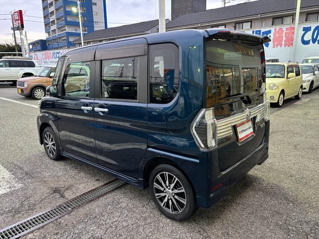 タント カスタムXトップED VS SA3☆8型ナビTV☆試乗OK☆ スマートアシスト レーンキープ 両側パワスラ ハーフレザーシート シートヒーター 純正8インチメモリーナビ フルセグ Bluetooth 全方位カメラ スマートキー オートLEDライト 試乗OK(11枚目)