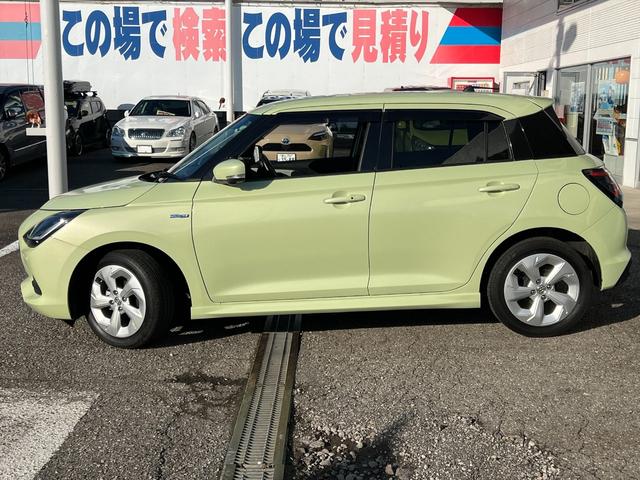 スイフト ハイブリッドデュアルカメラブレーキ　アダプティブクルコン　デュアルセンサーブレーキ２　アダプティブクルーズコントロール　レーンキープ　純正９インチナビ　フルセグ　全方位カメラ　ＢＳＭ　前後ドラレコ　ＬＥＤライト　前席シートヒーター　ビルトインＥＴＣ　試乗ＯＫ（5枚目）