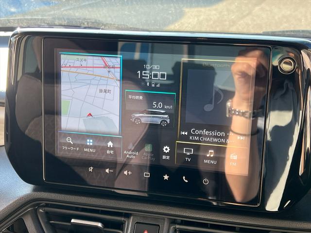 スイフト ハイブリッドデュアルカメラブレーキ　アダプティブクルコン　デュアルセンサーブレーキ２　アダプティブクルーズコントロール　レーンキープ　純正９インチナビ　フルセグ　全方位カメラ　ＢＳＭ　前後ドラレコ　ＬＥＤライト　前席シートヒーター　ビルトインＥＴＣ　試乗ＯＫ（27枚目）