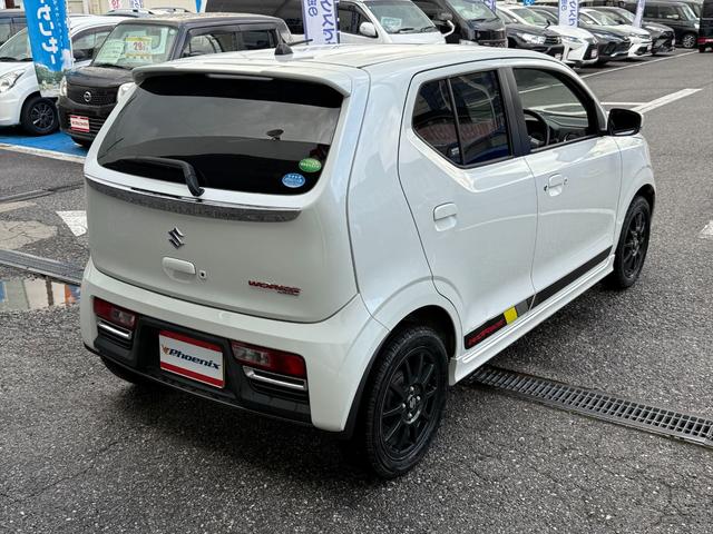 アルトワークス 5速マニュアル4WD純正RECAROメモリーナビ試乗OK 5速マニュアル 4WD ターボ 純正エアロ 純正KYB足回り 純正レカロシート メモリーナビ Bluetooth バックカメラ 前後ドラレコ ETC スマートキー オートHIDライト 試乗OK(7枚目)