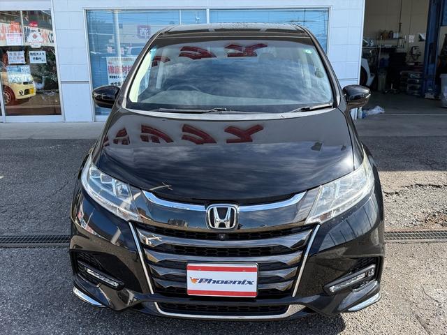 オデッセイ アブソルート・ＥＸホンダセンシング４ＷＤＬＫＡ純正９型ナビ　４ＷＤ　ホンダセンシング　ＣＭＢＳ　アダプティブクルコン　ＬＫＡ　純正９型ナビＴＶ　全方位カメラ　アップルカープレイ　ＨＤＭＩ　前後ドラレコ　ＥＴＣ　両側パワスラ　ＢＳＭ　ハーフレザーシート　試乗ＯＫ（4枚目）