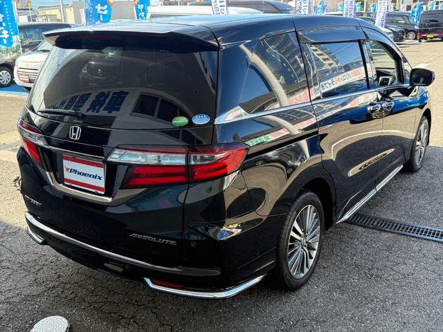 オデッセイ アブソルート・ＥＸホンダセンシング４ＷＤＬＫＡ純正９型ナビ　４ＷＤ　ホンダセンシング　ＣＭＢＳ　アダプティブクルコン　ＬＫＡ　純正９型ナビＴＶ　全方位カメラ　アップルカープレイ　ＨＤＭＩ　前後ドラレコ　ＥＴＣ　両側パワスラ　ＢＳＭ　ハーフレザーシート　試乗ＯＫ（9枚目）