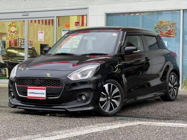 スイフト RSパドルシフト純正ナビTVローダウン純正アルミ試乗OK パドルシフト RSRダウンサス 純正メモリーナビTV オートLEDライト フォグランプ シートヒーター スマートキー プッシュスタート 純正アルミ 革巻きステアリング 試乗OK(4枚目)