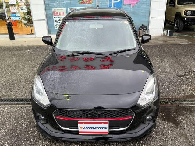 スイフト RSパドルシフト純正ナビTVローダウン純正アルミ試乗OK パドルシフト RSRダウンサス 純正メモリーナビTV オートLEDライト フォグランプ シートヒーター スマートキー プッシュスタート 純正アルミ 革巻きステアリング 試乗OK(5枚目)