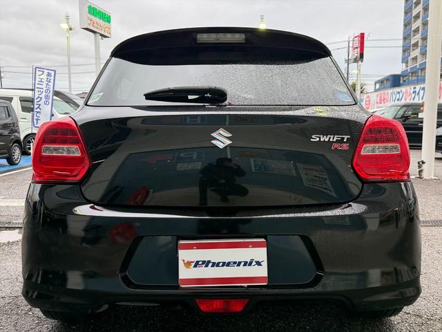 スイフト RSパドルシフト純正ナビTVローダウン純正アルミ試乗OK パドルシフト RSRダウンサス 純正メモリーナビTV オートLEDライト フォグランプ シートヒーター スマートキー プッシュスタート 純正アルミ 革巻きステアリング 試乗OK(8枚目)