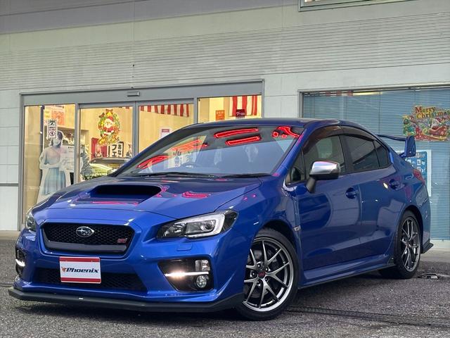 ４ＷＤ　６速ＭＴ　ターボ　大型リアスポイラー　ＳＴＩエアロ　柿本改マフラー　社外テールランプ　ハーフレザーシート　メモリーナビ　Ｂｌｕｅｔｏｏｔｈ　バックカメラ　純正１８インチＳＴＩアルミ　試乗ＯＫ