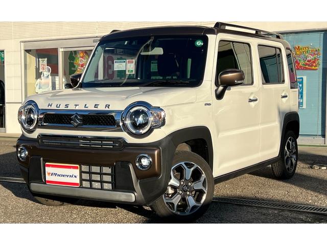 ハスラー JスタイルIIターボ4WDツートンルーフ試乗OK 4WD ターボ ルーフレール ツートーンカラー パドルシフト アダプティブクルーズコントロール デュアルカメラブレーキサポート オートLEDライト F席シートヒーター ビルトインETC 試乗OK(3枚目)