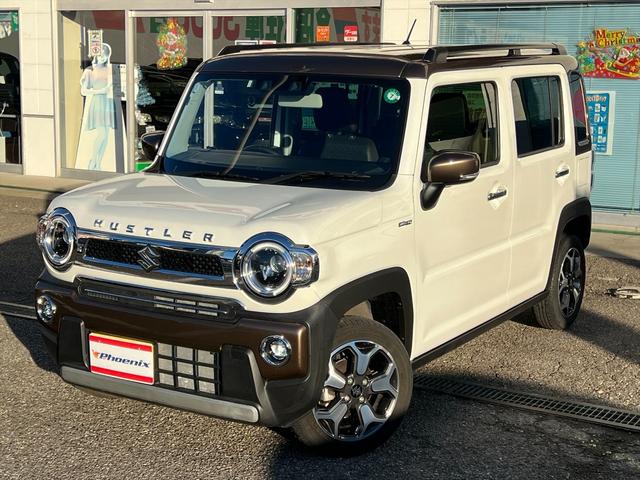 ハスラー JスタイルIIターボ4WDツートンルーフ試乗OK 4WD ターボ ルーフレール ツートーンカラー パドルシフト アダプティブクルーズコントロール デュアルカメラブレーキサポート オートLEDライト F席シートヒーター ビルトインETC 試乗OK(6枚目)