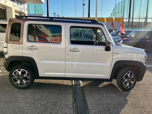 ハスラー JスタイルIIターボ4WDツートンルーフ試乗OK 4WD ターボ ルーフレール ツートーンカラー パドルシフト アダプティブクルーズコントロール デュアルカメラブレーキサポート オートLEDライト F席シートヒーター ビルトインETC 試乗OK(8枚目)