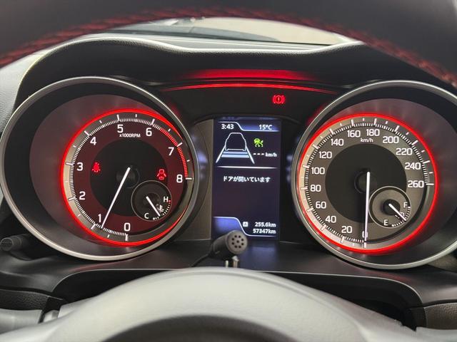 スイフトスポーツ ベースグレード６速マニュアル　デュアルセンサーブレーキＳ　６速マニュアル　デュアルセンサーブレーキＳ　レーンキープ　クルーズコントロール　純正８型ナビＴＶ　全方位カメラ　Ｂｌｕｅｔｏｏｔｈ　ビルトインＥＴＣ　ドラレコ　スマートキー　シートヒーター　試乗ＯＫ（77枚目）