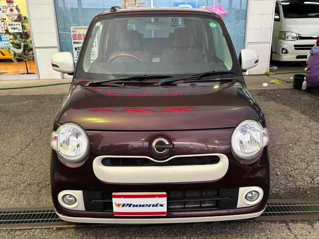 ミラココア ココアＸ純正メモリーナビ　Ｂｌｕｅｔｏｏｔｈ　ＤＶＤ再生　ツートンカラー　純正メモリーナビ　Ｂｌｕｅｔｏｏｔｈ　ＤＶＤ再生　フルセグＴＶ　ＣＤ録音　スマートキー　プッシュスタート　アイドリングストップ　純正ＭＯＭＯステアリング　ドラレコ　試乗ＯＫ（4枚目）