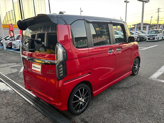 Ｎ－ＢＯＸカスタム Ｇ・ＥＸターボホンダセンシング☆無限仕様☆純正ナビ☆試乗ＯＫ　無限Ｆグリル　無限バイザー＆フロアマット　ツートンルーフ　両側パワスラ　アダプティブクルコン　ブレーキアシスト　革調シートカバー　純正８型ナビＴＶ　Ｂｌｕｅｔｏｏｔｈ　バックカメラ　ＥＴＣ　試乗ＯＫ（8枚目）