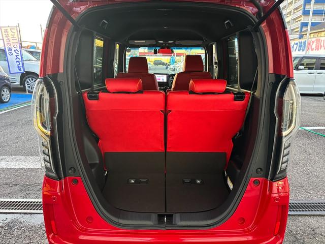 Ｎ－ＢＯＸカスタム Ｇ・ＥＸターボホンダセンシング☆無限仕様☆純正ナビ☆試乗ＯＫ　無限Ｆグリル　無限バイザー＆フロアマット　ツートンルーフ　両側パワスラ　アダプティブクルコン　ブレーキアシスト　革調シートカバー　純正８型ナビＴＶ　Ｂｌｕｅｔｏｏｔｈ　バックカメラ　ＥＴＣ　試乗ＯＫ（27枚目）