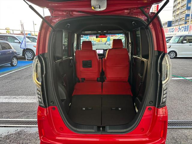 Ｎ－ＢＯＸカスタム Ｇ・ＥＸターボホンダセンシング☆無限仕様☆純正ナビ☆試乗ＯＫ　無限Ｆグリル　無限バイザー＆フロアマット　ツートンルーフ　両側パワスラ　アダプティブクルコン　ブレーキアシスト　革調シートカバー　純正８型ナビＴＶ　Ｂｌｕｅｔｏｏｔｈ　バックカメラ　ＥＴＣ　試乗ＯＫ（29枚目）