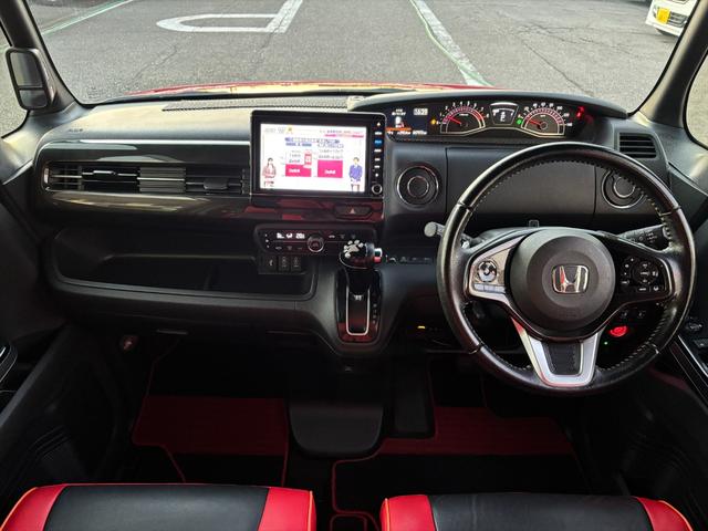 Ｎ－ＢＯＸカスタム Ｇ・ＥＸターボホンダセンシング☆無限仕様☆純正ナビ☆試乗ＯＫ　無限Ｆグリル　無限バイザー＆フロアマット　ツートンルーフ　両側パワスラ　アダプティブクルコン　ブレーキアシスト　革調シートカバー　純正８型ナビＴＶ　Ｂｌｕｅｔｏｏｔｈ　バックカメラ　ＥＴＣ　試乗ＯＫ（37枚目）