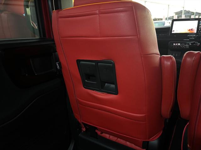 Ｎ－ＢＯＸカスタム Ｇ・ＥＸターボホンダセンシング☆無限仕様☆純正ナビ☆試乗ＯＫ　無限Ｆグリル　無限バイザー＆フロアマット　ツートンルーフ　両側パワスラ　アダプティブクルコン　ブレーキアシスト　革調シートカバー　純正８型ナビＴＶ　Ｂｌｕｅｔｏｏｔｈ　バックカメラ　ＥＴＣ　試乗ＯＫ（72枚目）