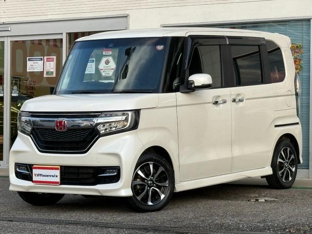 Ｎ－ＢＯＸカスタム Ｇ・Ｌホンダセンシング電動スライドドアＳＤナビＴＶ試乗ＯＫ　ホンダセンシング　ＣＭＢＳ　レーンキープ　アダプティブクルーズコントロール　パワースライドドア　メモリーナビＴＶ　Ｂカメラ　Ｂｌｕｅｔｏｏｔｈ　ＤＶＤ再生　ビルトインＥＴＣ　オートハイビーム　試乗ＯＫ（3枚目）
