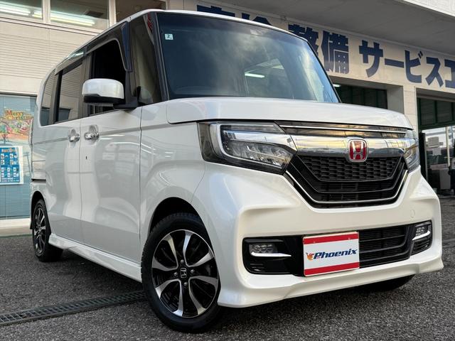 Ｎ－ＢＯＸカスタム Ｇ・Ｌホンダセンシング電動スライドドアＳＤナビＴＶ試乗ＯＫ　ホンダセンシング　ＣＭＢＳ　レーンキープ　アダプティブクルーズコントロール　パワースライドドア　メモリーナビＴＶ　Ｂカメラ　Ｂｌｕｅｔｏｏｔｈ　ＤＶＤ再生　ビルトインＥＴＣ　オートハイビーム　試乗ＯＫ（5枚目）