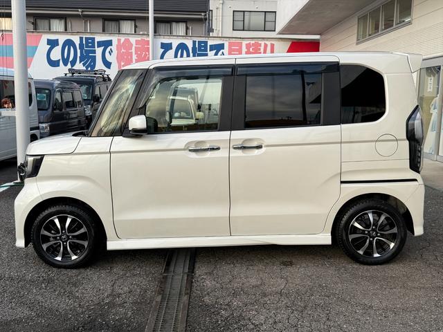 Ｎ－ＢＯＸカスタム Ｇ・Ｌホンダセンシング電動スライドドアＳＤナビＴＶ試乗ＯＫ　ホンダセンシング　ＣＭＢＳ　レーンキープ　アダプティブクルーズコントロール　パワースライドドア　メモリーナビＴＶ　Ｂカメラ　Ｂｌｕｅｔｏｏｔｈ　ＤＶＤ再生　ビルトインＥＴＣ　オートハイビーム　試乗ＯＫ（6枚目）
