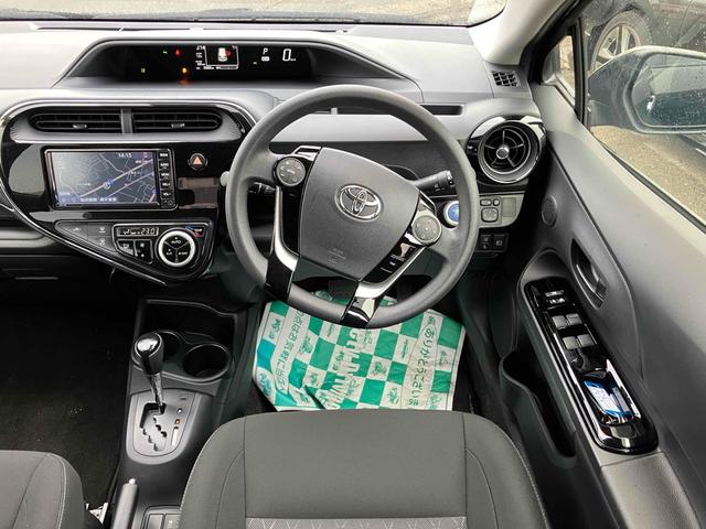 アクア Ｓスタイルブラック　バックカメラ　ナビ　ＴＶ　クリアランスソナー　レーンアシスト　衝突被害軽減システム　オートマチックハイビーム　オートライト　スマートキー　アイドリングストップ　電動格納ミラー　ＣＶＴ　盗難防止システム（49枚目）