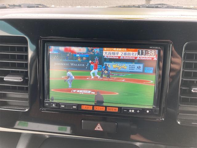 X ナビ TV スマートキー アイドリングストップ 電動格納ミラー ベンチシート CVT 盗難防止システム ABS CD DVD再生 USB アルミホイール タイヤ新品 エアコン パワーステアリング(5枚目)