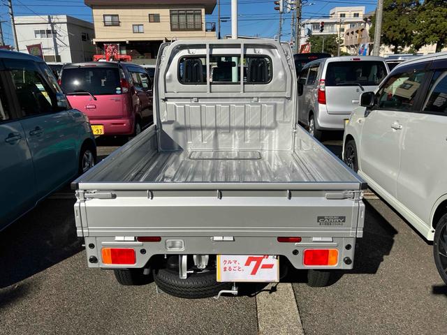 キャリイトラック KCエアコン・パワステ 4WD 軽トラック AT クリアランスソナー アイドリングストップ オートライト ESC エアコン パワーステアリング パワーウィンドウ(18枚目)