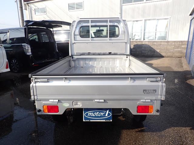 キャリイトラック KC 4WD AT車 エアコン パワステ 三方開 CD ラジオ 社外ラジエターグリル パートタイム4WD(4枚目)