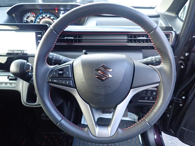 ワゴンRスティングレー ハイブリッドX スズキブレーキサポート レーンキープアシスト スマートキー 社外SDナビ 地デジ Bluetooth Bカメラ 全方位カメラ シートヒーター LEDヘッドライト FOG 純正15AW オートAC(18枚目)