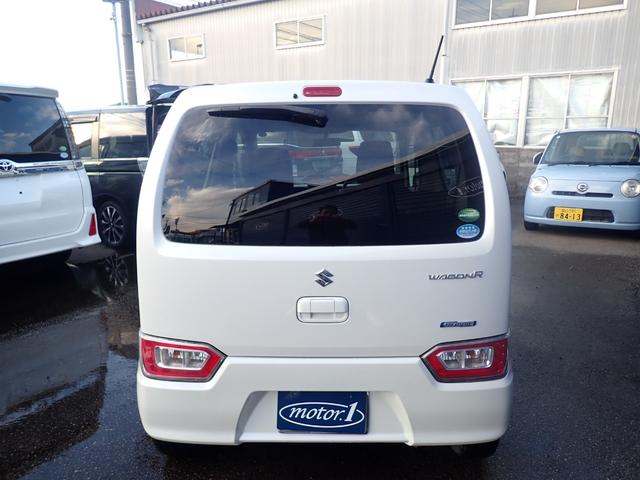 ワゴンR ハイブリッドFX キーレス 社外SDナビ ワンセグ Bluetooth ETC オートエアコン シートヒーター 横滑り防止装置 盗難防止装置(4枚目)