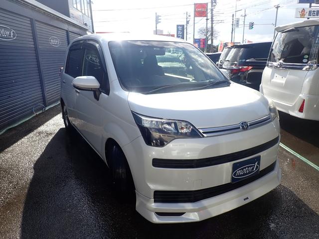 スペイド Y キーレス 社外SDナビ ワンセグ 前後モデリスタエアロ 社外15AW ローダウン 中古スタッドレスタイヤAW4本付 アイドリングストップ 横滑り防止装置 左オートスライドスライド ベンチシート(3枚目)