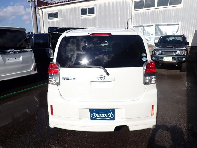 スペイド Y キーレス 社外SDナビ ワンセグ 前後モデリスタエアロ 社外15AW ローダウン 中古スタッドレスタイヤAW4本付 アイドリングストップ 横滑り防止装置 左オートスライドスライド ベンチシート(4枚目)