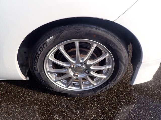 スペイド Y キーレス 社外SDナビ ワンセグ 前後モデリスタエアロ 社外15AW ローダウン 中古スタッドレスタイヤAW4本付 アイドリングストップ 横滑り防止装置 左オートスライドスライド ベンチシート(19枚目)