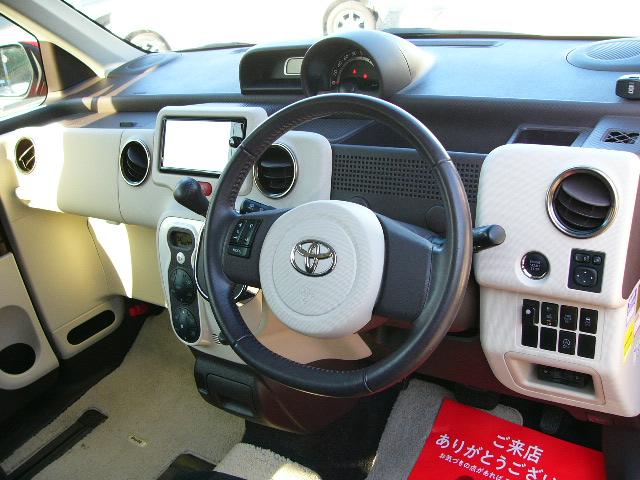 ポルテ G 純正ナビ フルセグTV DVD SD ブルートゥース ハンズフリー バックカメラ ETC HIDヘッドライト スマートキー(スペア有)コーナーセンサー 運転席シートヒーター 純正15インチアルミ(2枚目)