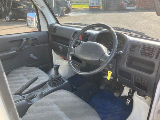 キャリイトラック KC パートタイム4WD 5MT エアコン 走行5万Km未満 車検R9年11月 軽トラ(10枚目)