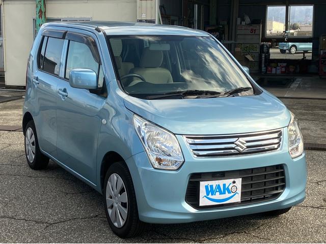 ワゴンR FX 修復歴無し 車検整備付き ナビ TV キーレス オートエアコン パワーステアリング パワーウインドウ ABS 運転席助手席エアバック 衝突安全ボディ(2枚目)