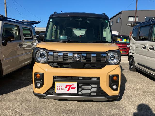 スペーシアギア ハイブリッドＸＺターボ４ＷＤ全方位カメラナビ　スマートキー　両側電動スライドドア　衝突被害軽減システム　ナビ　バックカメラ　全周囲カメラ　ドライブレコーダー　ＥＴＣ　レーンアシスト　ＬＥＤヘッドライト　クリアランスソナー（3枚目）