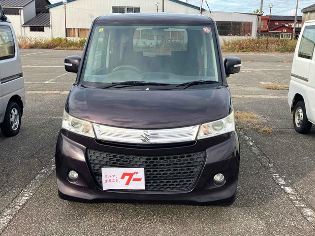 パレットSW XS 4WD 両側スライド・片側電動 オートライト HID スマートキー 電動格納ミラー シートヒーター ベンチシート CVT 盗難防止システム ABS CD DVD再生 USB アルミホイール(3枚目)