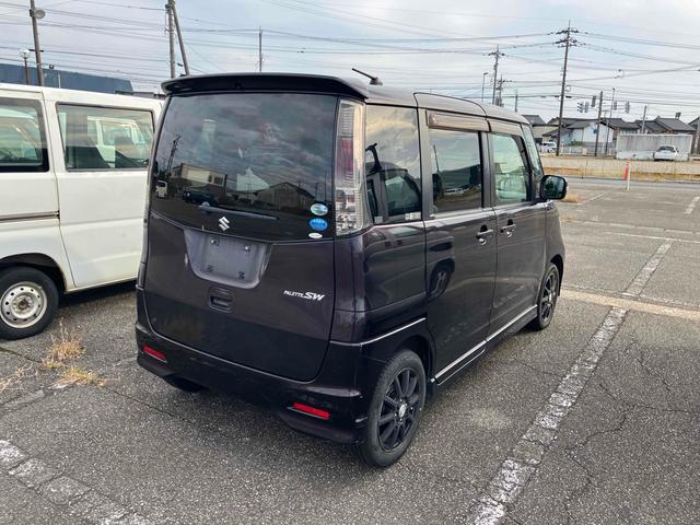 パレットSW XS 4WD 両側スライド・片側電動 オートライト HID スマートキー 電動格納ミラー シートヒーター ベンチシート CVT 盗難防止システム ABS CD DVD再生 USB アルミホイール(7枚目)